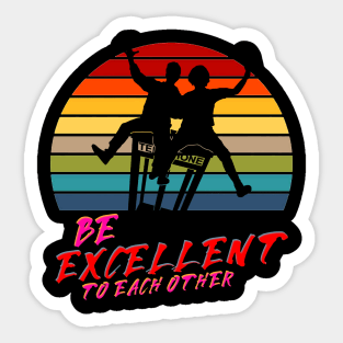 Bill and Ted Sticker